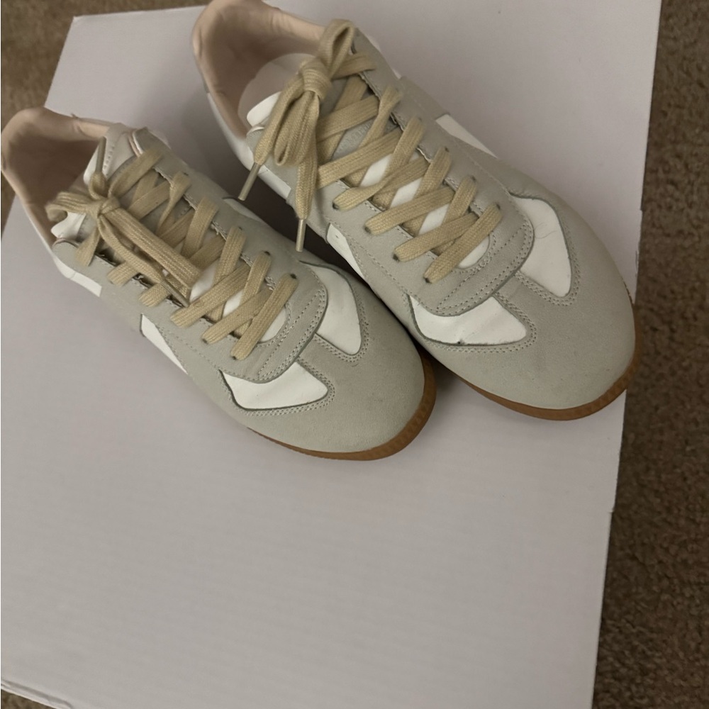 Maison Martin Margiela Gray and White Sneakers